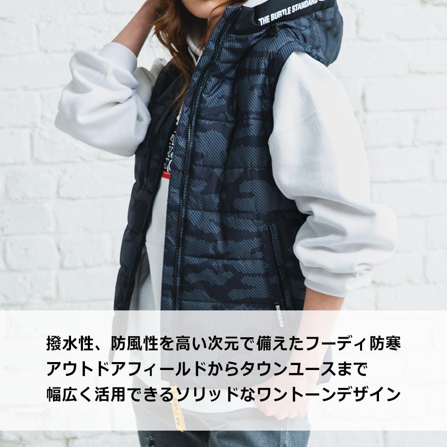 BURTLE（バートル） XXL 防寒フーディーベスト 5034 メンズ 防風 撥水