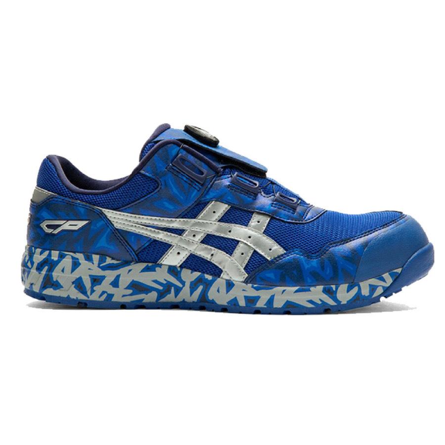 ASICS（アシックス） 限定生産 WINJOB BLUE Boa asics ダイヤル式安全