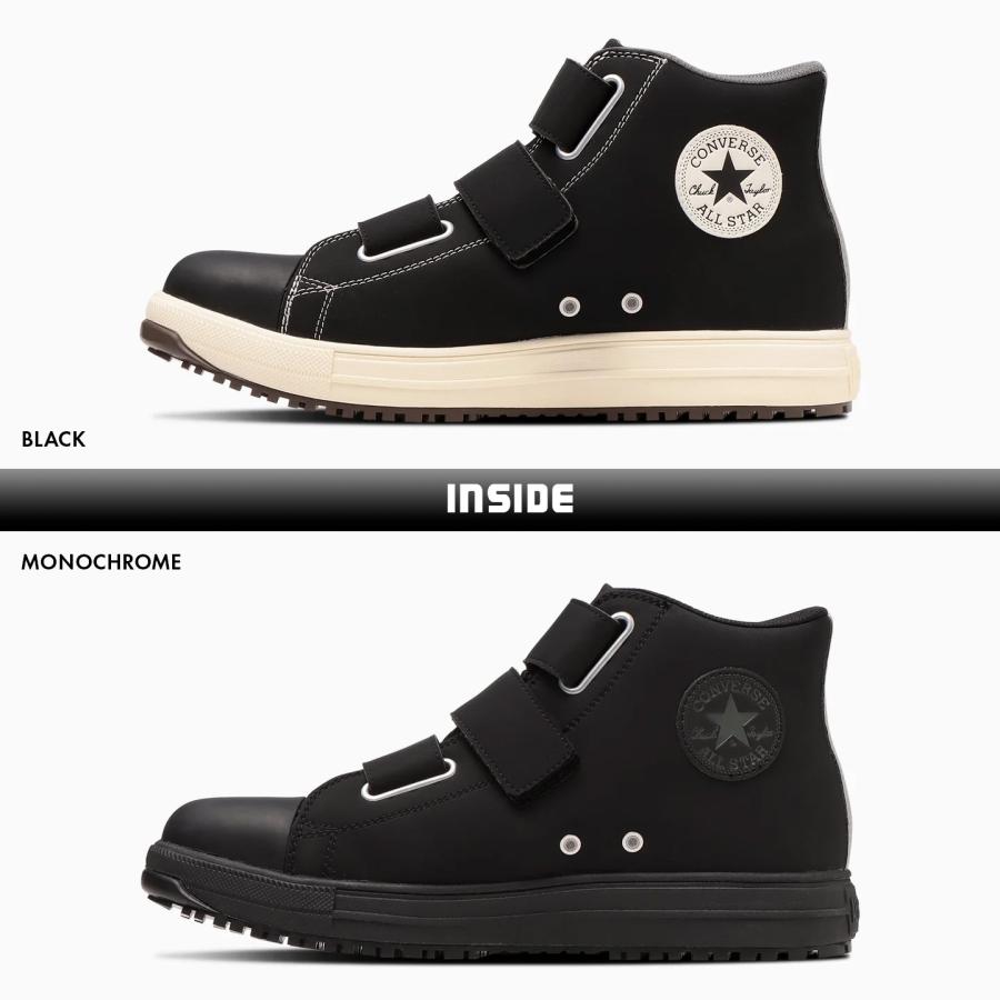 安全靴 EEE相当 コンバース ハイカット オールスター PS HI V3 黒