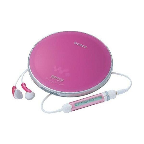ポータブル CD プレイヤー SONY D-NE730-P ピンク CDウォークマン