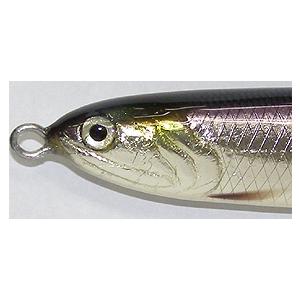 カタクチイワシ ルアー ウッドベイト WB13S（銀箔 ） マグロ 用 : プロ