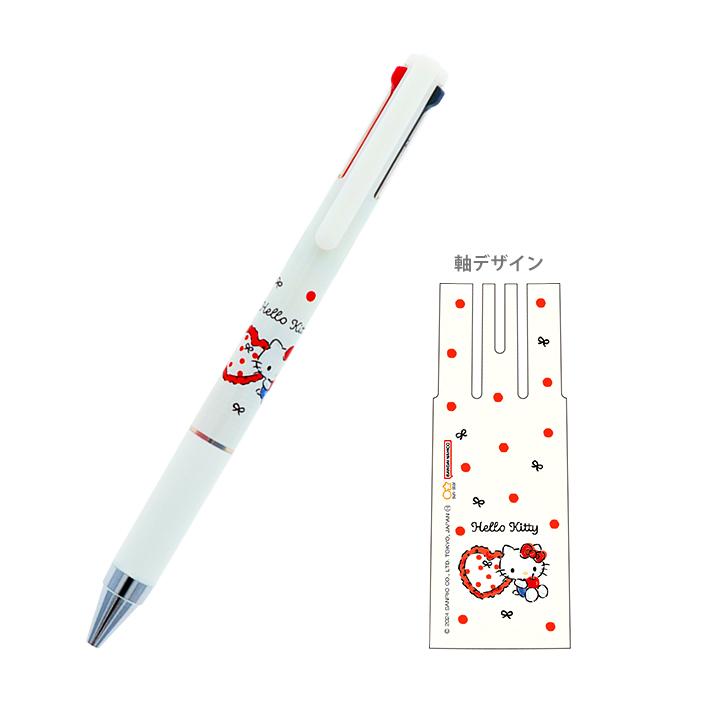 ハローキティ ハローキティ Juice up 3 3色ボールペン 0.4mm