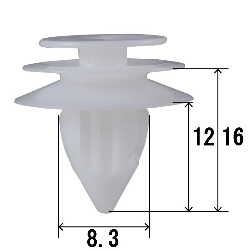 内張りクリップ 10個 ドアトリム クリップ 純正品 マツダ '17.02 CX-5