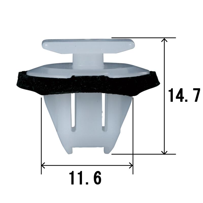 内張クリップ フェンダーモール クリップ 10個 ニッサン '13