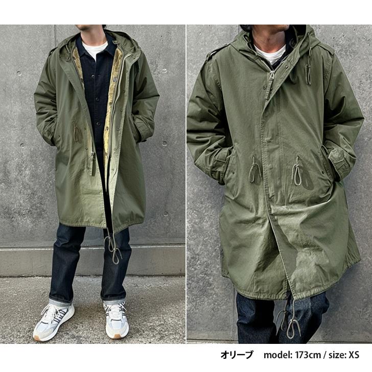 HOUSTON（ヒューストン） モッズコート M-51 パーカ ミリタリーコート