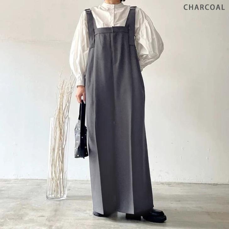 REAL STYLE サロペット レディース 秋 冬 大きいサイズ オーバーオール