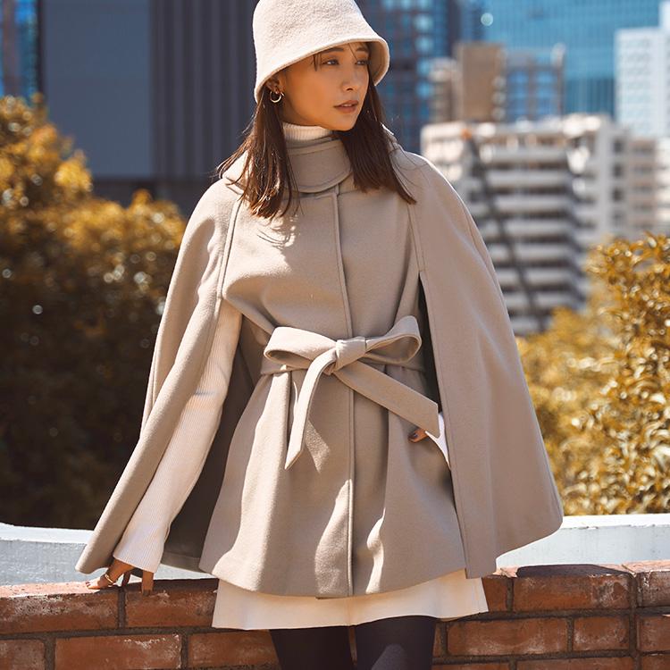 RUIRUE BOUTIQUE（ルイルエブティック） レディース ポンチョ ケープ