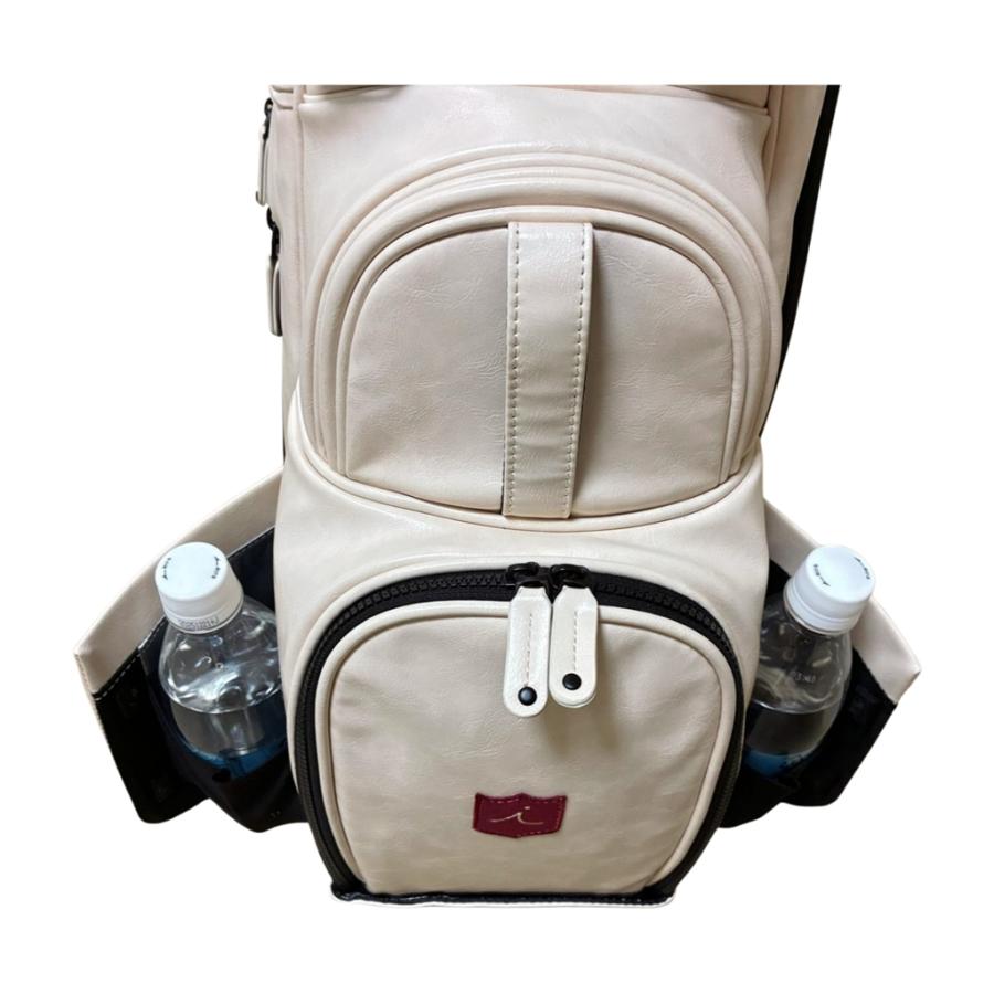 スタンド キャディバッグ ヴィンテージ ホワイト 白 イリアックゴルフ