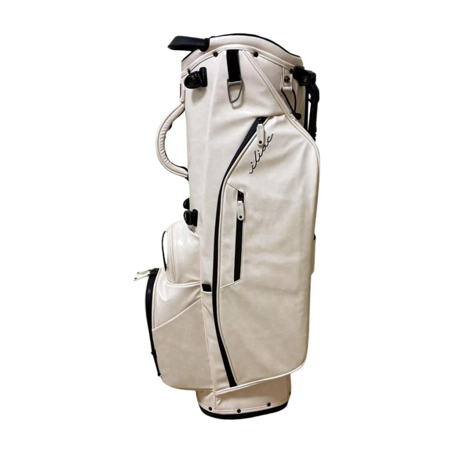 スタンド キャディバッグ ヴィンテージ ホワイト 白 イリアックゴルフ