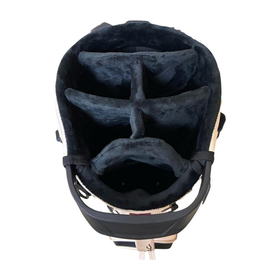 スタンド キャディバッグ ヴィンテージ ホワイト 白 イリアックゴルフ