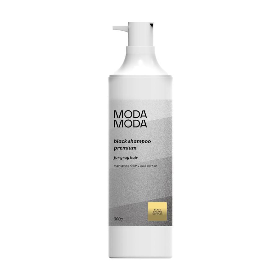 毎日5分置くだけ】白髪用ブラックシャンプー MODAMODA BLACK SHAMPOO