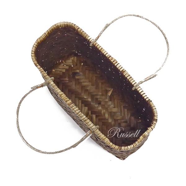 竹かご 竹かごバッグ 市場かご 一貫張り 一閑張り 材料 かごバッグ