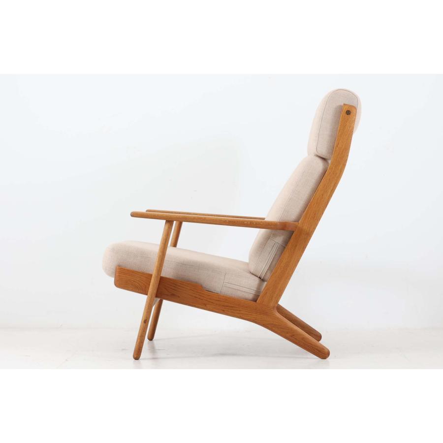 北欧家具ビンテージ GE290A ハイバックソファ オーク材 Hans J.Wegner