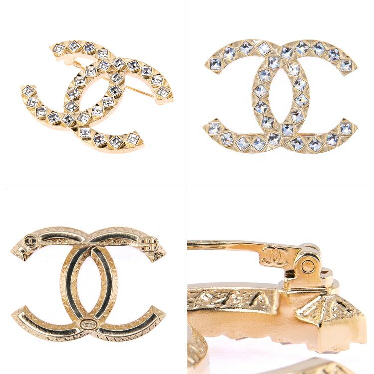 シャネル CHANEL CCマーク ココマーク ブローチ ゴールド A17 楽天市場