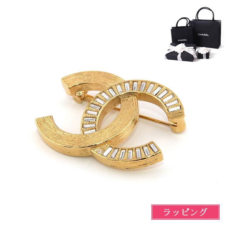 CHANEL（シャネル） ブローチ アクセサリー CCマーク メタル ゴールド