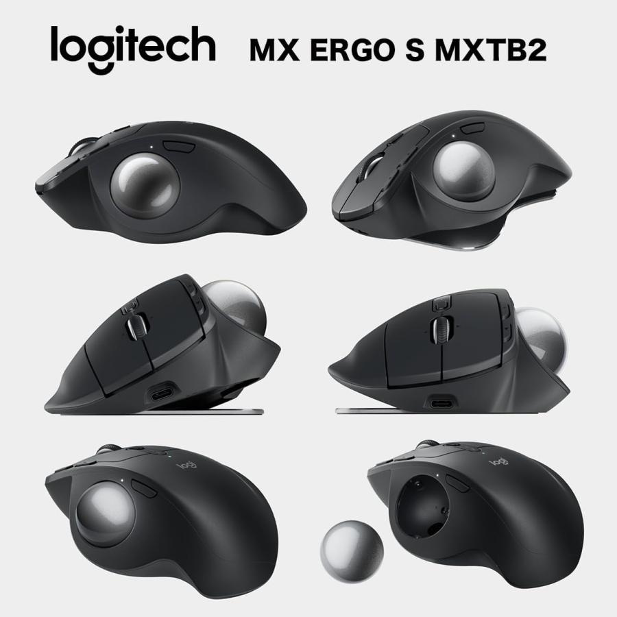ロジテック Logitech MX ERGO S MXTB2 wireless track ball ワイヤレス