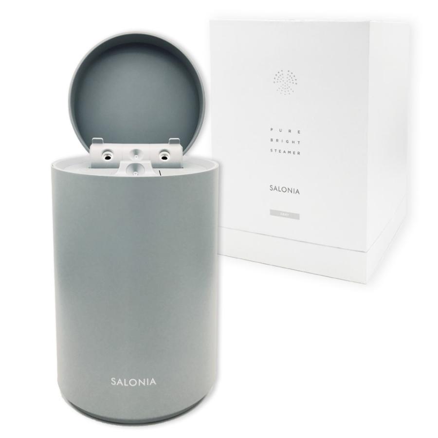 SALONIA（サロニア） ピュアブライトスチーマー グレイ SAL22207SL