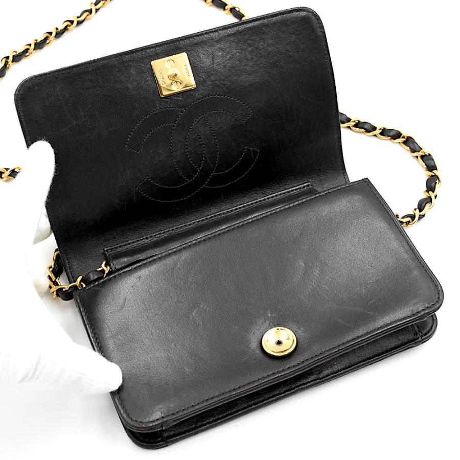 CHANEL（シャネル） 【A02566】CHANEL ミニマトラッセ ラムスキン ココ