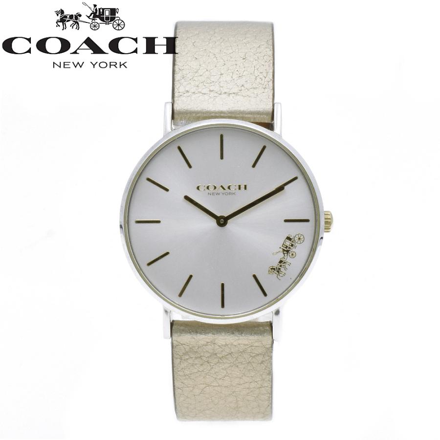 COACH コーチ CA.120.7.14.1601 QZ クォーツ 腕時計 シルバー : 株式