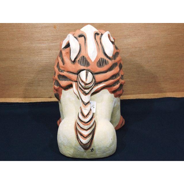 漆喰シーサー1匹389＠なか村工房＠仲村良英 沖縄 置きもの シーサー