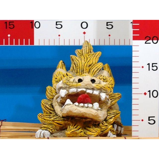 漆喰シーサー黄 1体 : 沖縄シーサー専門店 琉球窯 - 通販 - Yahoo