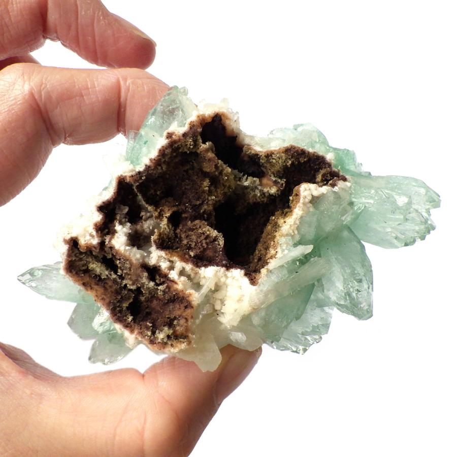 グリーンアポフィライト 原石 インド産 魚眼石 天然石 パワーストーン