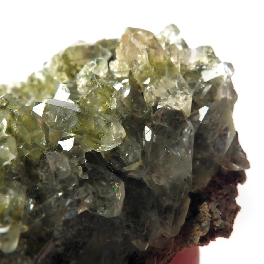 エピドートwithクォーツ 原石 トルコ産 天然石 パワーストーン : 仏像