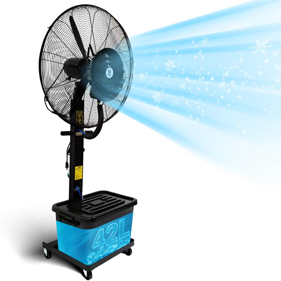 業務用大型ミストファン キャスター付き ミスト アウトドア イベント