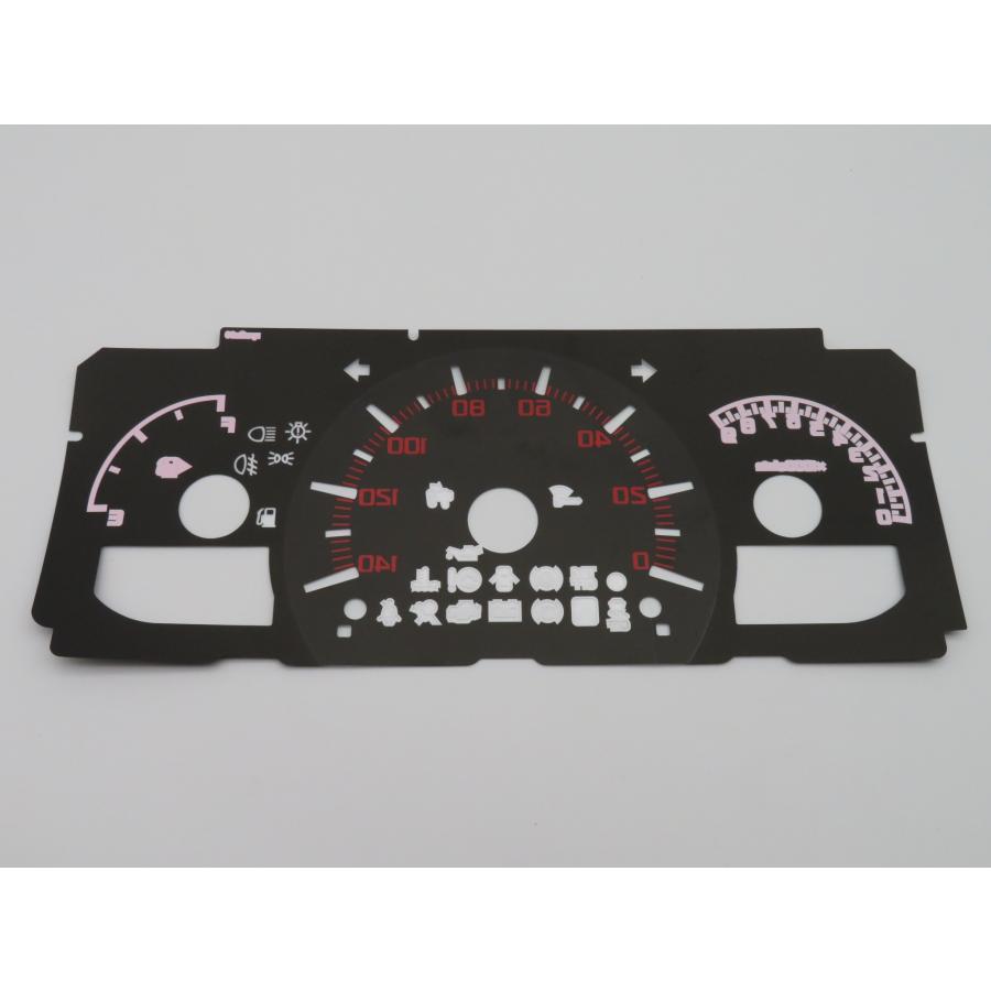 新品 LA400K メーターパネル 白カーボン×黒 赤 コペン MT : 堀内商店