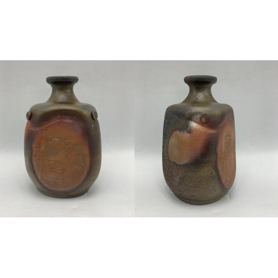 備前焼 馬場祥輔 徳利 ぐい呑み 中古 D4 : 京都リサイクル王国Yahoo!店