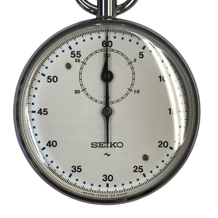 SEIKO（セイコー） ストップウォッチ アナログ 手巻き シルバー