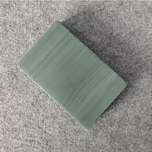 硯 松花江緑石硯 5吋 中国硯 木箱入り すずり 唐硯 書道用具 : 書道