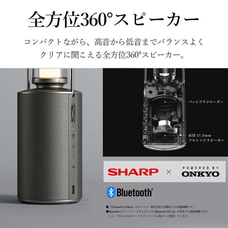 SHARP（シャープ） ポータブルスピーカー ランタン DL-FS01L-S