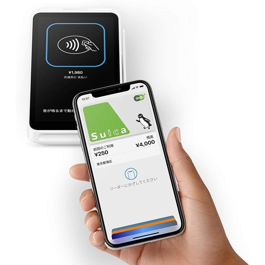 正規販売品】Square ターミナル + 感熱紙 1箱(20巻)付き プリンター