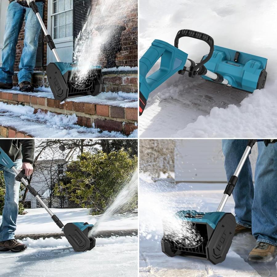 電動除雪機 家庭用 コードレス 充電式 軽量 伸縮 折り畳み式 マキタ