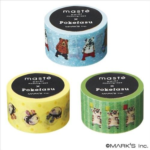 マスキングテープ/ポケファス/クマレス/レフリーネコ/MST-MKT23