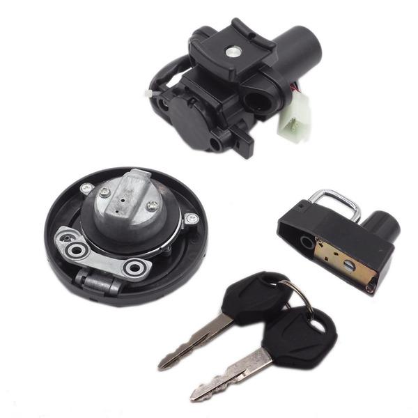 KAWASAKI カワサキ KLX250 社外品 キーセット タンクキャップ