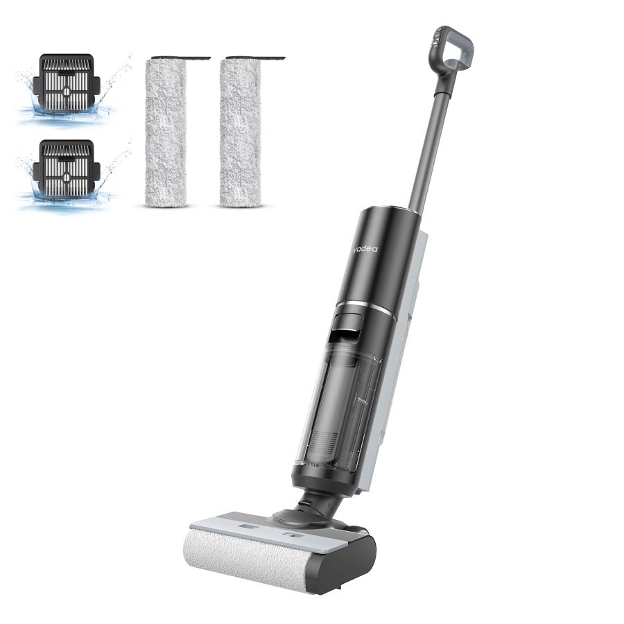 MOOSOO ＼爆買WEEK ！／Yadea 水拭き掃除機 自動充電＆洗浄 電動モップ