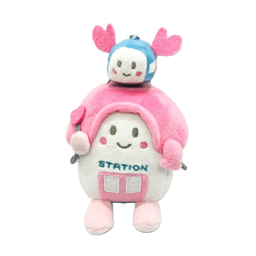 新すまいるえきちゃん・れっちゃくんぬいぐるみ（セット） : 四国