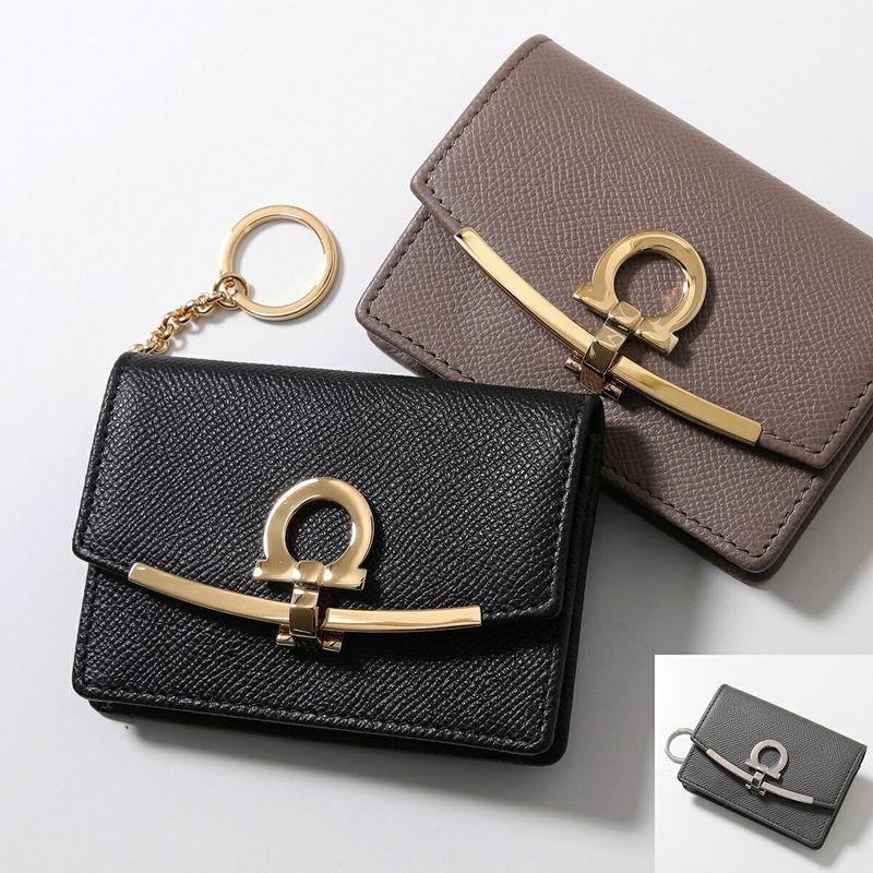 FERRAGAMO（フェラガモ） 名刺入れ 22 D198 レディース ガンチーニ