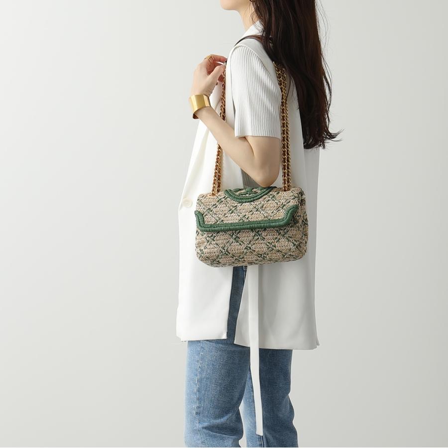 TORY BURCH（トリーバーチ） ショルダーバッグ FLEMING SOFT STRAW