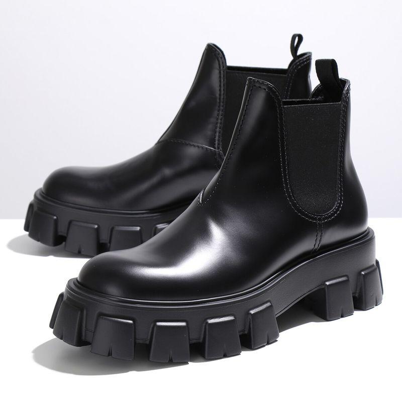 PRADA（プラダ） チェルシーブーツ 2TE174 B4L メンズ モノリス