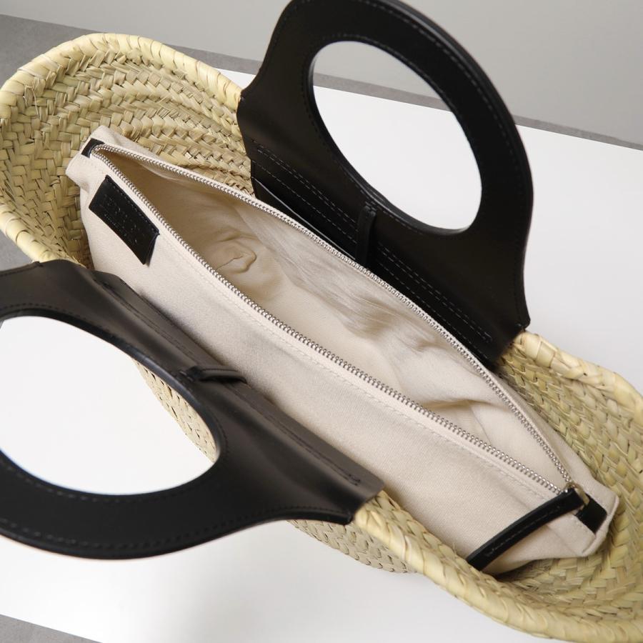 HEREU（ヘリュー） かごバッグ CABAS レディース ラフィア×レザー