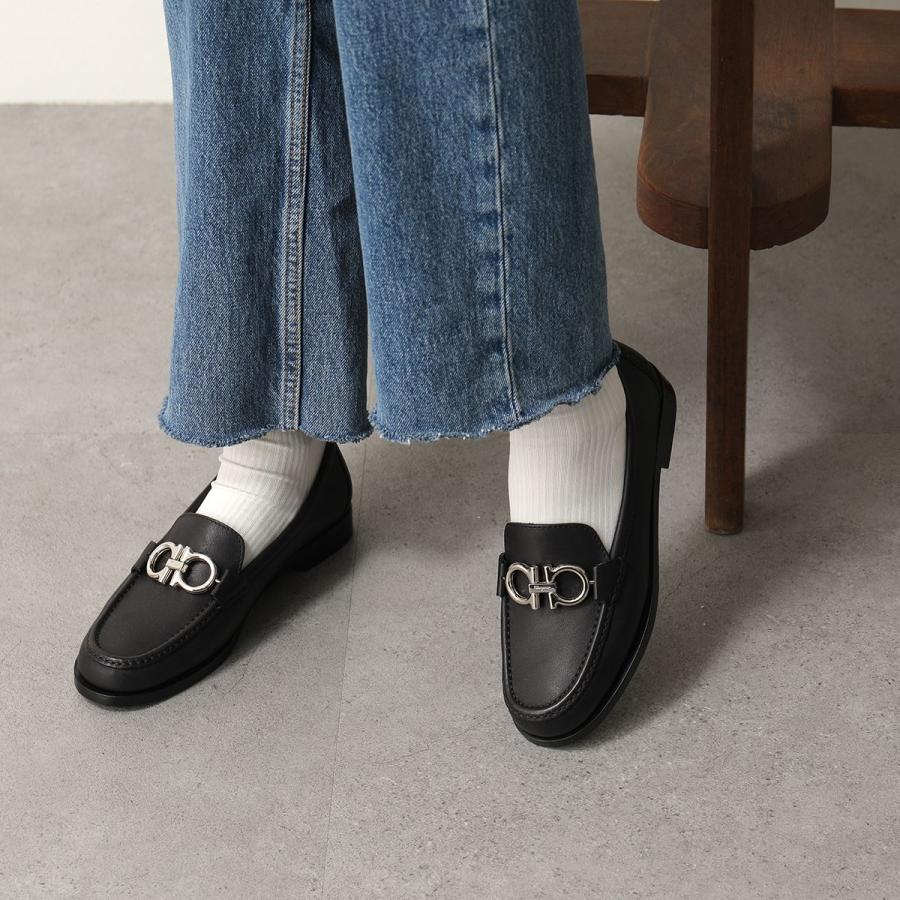 FERRAGAMO（フェラガモ） ローファー ROLO 693739 レディース レザー