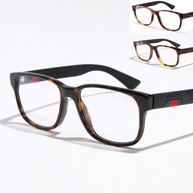 GUCCI（グッチ） メガネ GG0011O レディース ウェリントン型 めがね