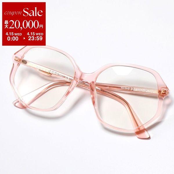 GUCCI（グッチ） サングラス GG0258S レディース バタフライ型 クリア