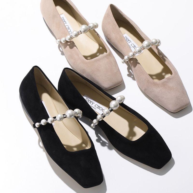 JIMMY CHOO（ジミーチュウ） パンプス ADE FLAT SZR レディース