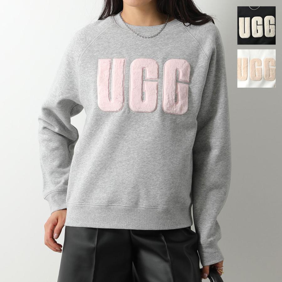 UGG（アグ） トレーナー Madeline Fuzzy Logo Crewneck マドリン