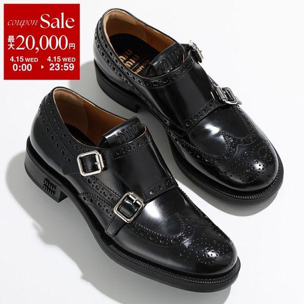 miu miu（ミュウミュウ） Miu Miu×Church's チャーチ レザーシューズ
