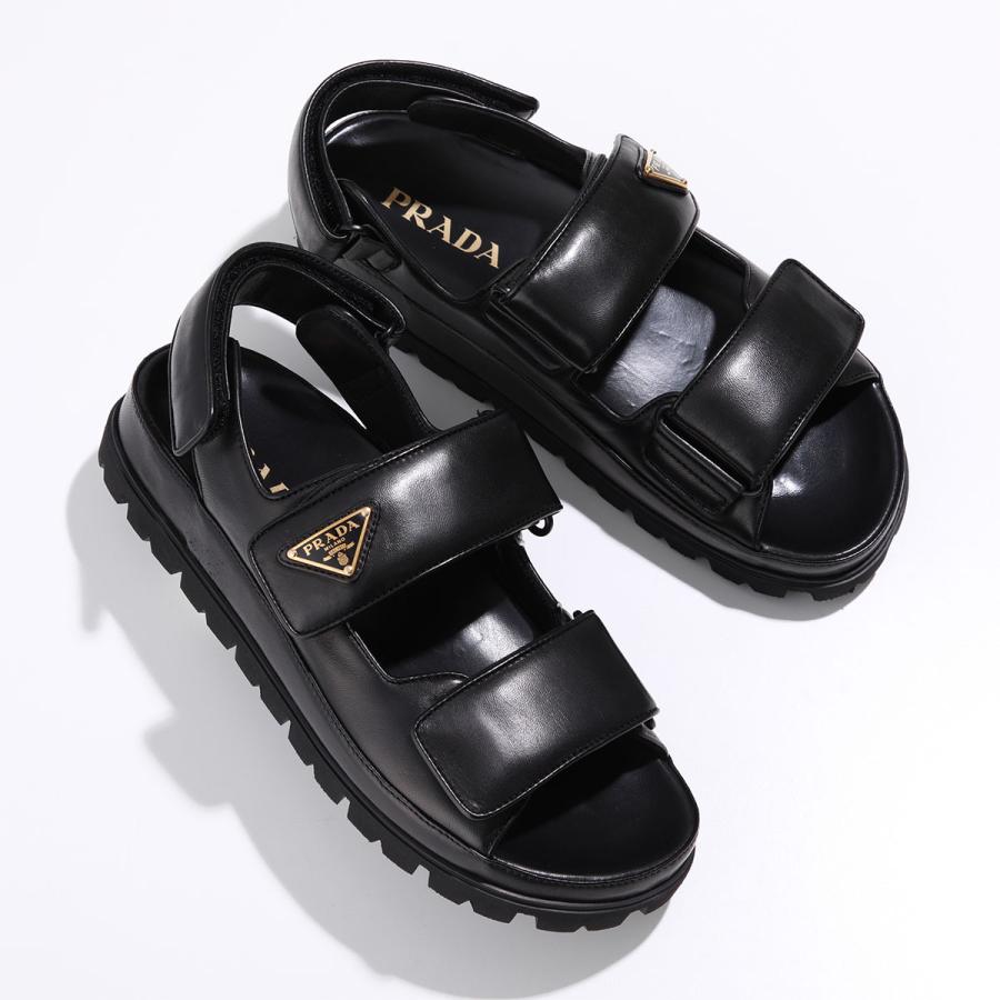 PRADA（プラダ） フラットサンダル 1X416N 038 レディース ナッパ